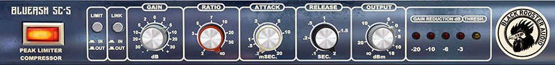 Frontplate of BlueAsh SC-5