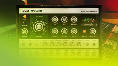 TD-201 - Vintage Tape Echo (AAX / VST / AU) - Black Rooster Audio